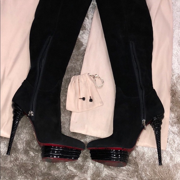 Cesare Paciotti Women’s Over the Knee Boots - Picture 2 of 8